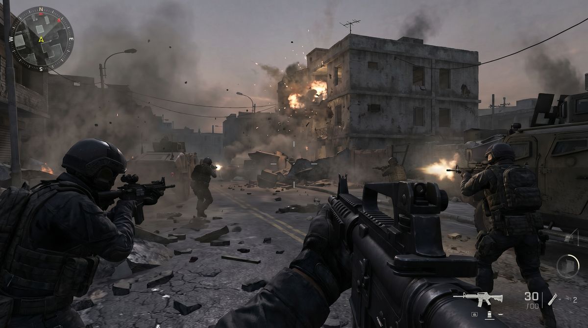 抖音揭秘使命召唤视频